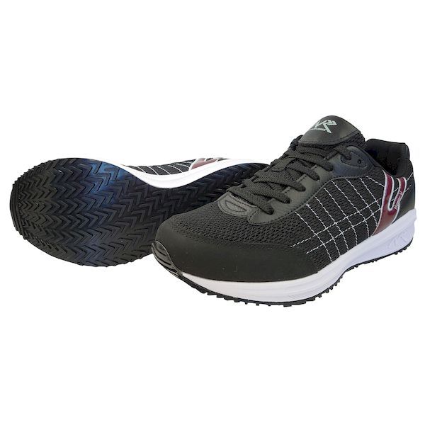 日進ゴム 4932807081196 HyperV ＃005 ブラック 24．0cm ウォーキングシューズ マタニティーシューズ ..