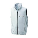 【即納在庫品】「直送」空調服 KU91830-C06-S2 空調ベスト ウエアのみ シルバー M KU91830C06S2
