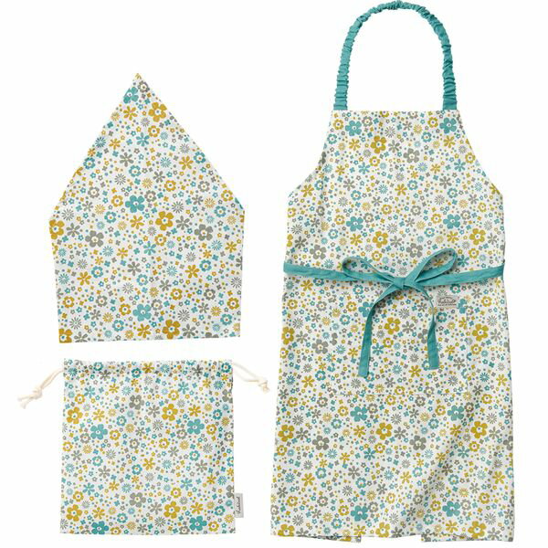 レップ 4534863500705 500705 リサ キッズエプロン3Pセット GR 1330