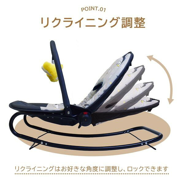 iDECA 楽天市場店の【即納在庫品】永和 4560111497268 スヌーピーバウンサー｜アングル2