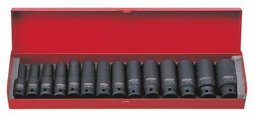 シグネット 工具 SIGNET 22296 3/8DR 14PC ミリ ディープインパクトソケットセット 22296 ハンドツール パソコン