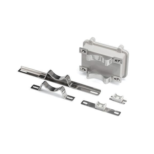 乐天商城 - タカチ電機工業 SSK-P60 直送 代引不可・他メーカー同梱不可 【2セット】 ポール取付金具【1袋=2個】