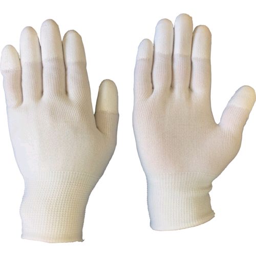 【即納在庫品】「直送」ブラストン BSCSM110S すべり止め手袋 PU指先コートポリエステルニット手袋S 10双入