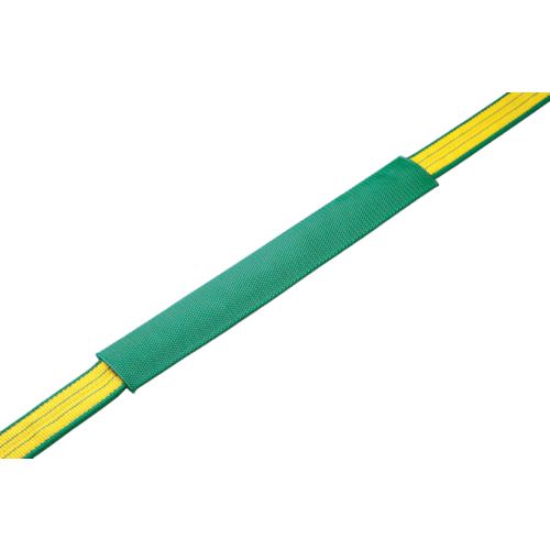 【特長】●特殊樹脂加工による、摩擦にも強いベルトスリング用コーナーパッドです。●擦り切れるなどして白糸が露出した場合は、当たり面の位置を変えるなどしてご使用ください。【用途】●角張ったものなどを吊る時。【仕様】●適合ベルト幅(mm)：35●...