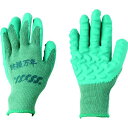 【即納在庫品】「直送」丸五 BM800GRFREE 防振手袋 防振万年#800 ラバーコートタイプ グリーン フリー