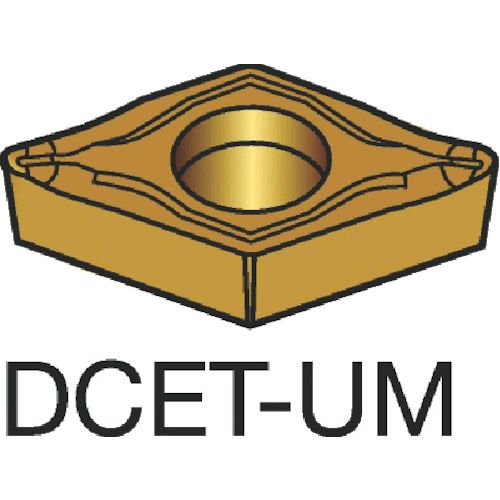 【即納在庫品】「直送」サンドビック SV DCET11T302-UM1115 【10個入】 コロターン107 旋削用ポジ・チップ 1115 COATDCET11T302UM87161115
