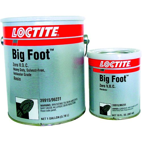 【即納在庫品】「直送」ロックタイト BF-ZV-BK 防滑塗料 ビッグフット ZV 黒 3.3LT 1624641 PC6315 BFZVBK ヘンケルジャパン...