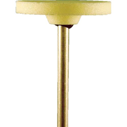 (LINEクーポン有)【即納在庫品】「直送」ミニター MINITOR PA1613 イエロー砥石 WA＃120 φ25 10本入 PA-1613 イエロー砥石 ミニモ Minimo Minimo軸付き砥石