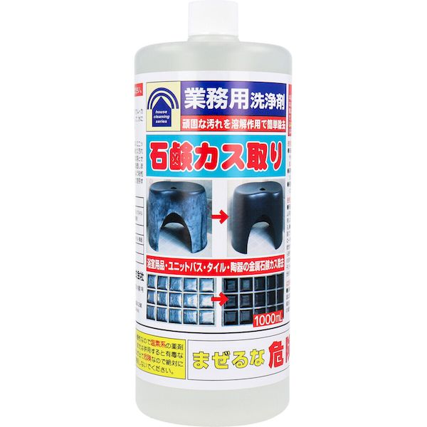 (LINEクーポン有)4961161600828 業務用洗浄剤 石鹸カス取り 1000mL【キャンセル不可】 住居用 トーヤク 業務用石鹸カス取り 洗剤業務用洗浄剤