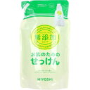 4537130102176 無添加 お肌のためのせっけん 衣類のせっけん 詰替用 1000mL【キャンセル不可】(3)