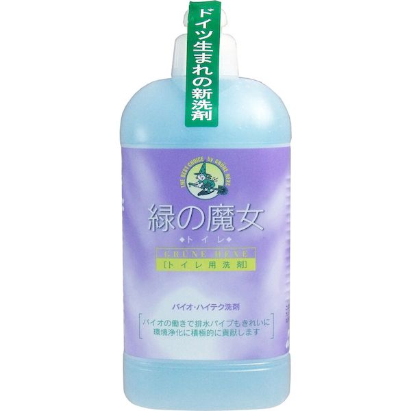 (LINEクーポン有)4902875000320 緑の魔女 トイレ用洗剤 本体 420mL【キャンセル不可】 ミマスクリーン..