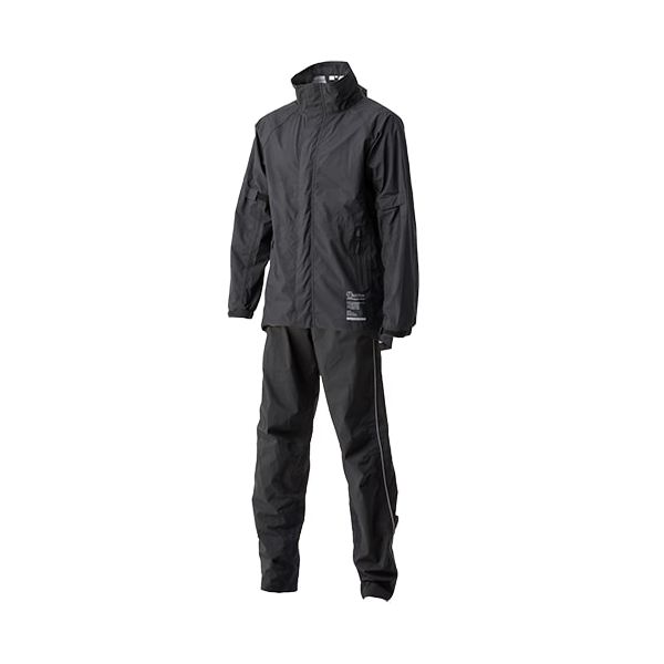 山城 YAMASHIRO MSR02BK/L モーターサムライ ストレッチレインスーツ BK L