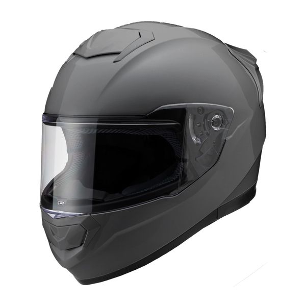 (LINEクーポン有)山城 YAMASHIRO 4547544060375 YH−002 フルフェイスヘルメット GLOSS GRAY L