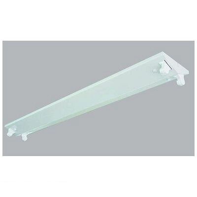 オーム電機 LT-FL24-T-W 逆富士2灯型器具（LED40W形直管専用） LTFL24TW