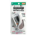 マックス MAX HD-10NLK/W マックス ホッチキス サクリ 20枚とじ HD-10NLK/W ホワイト HD10NLKW