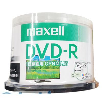 マクセル maxell DRD120PWE.50SP 録画用DVD-