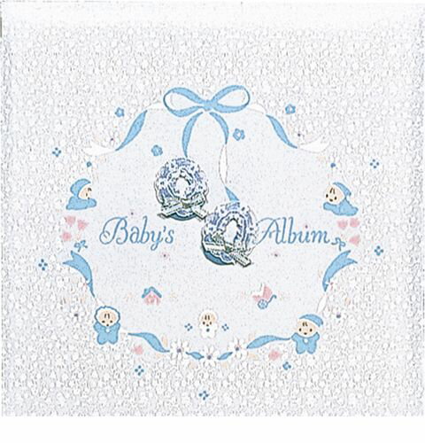 ナカバヤシ 23439 フエル誕生用/ベビーアルバム/ブルー ア-LB-350-B フエルアルバム フエルアルバム誕..