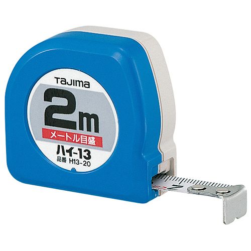 乐天商城 - (LINEクーポン有)TJMデザイン タジマ H13-20 ハイ-13 2M H1320 メートル目盛 紙函 TAJIMA タジマツール コンベックス