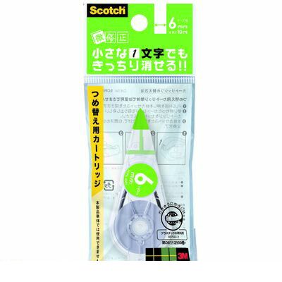 3M スリーエム SCPR-6NN 修正テープ微修正詰替用【1個】 SCPR6NN