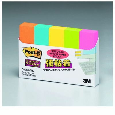 &nbsp; 3M &nbsp; 0570-011-211 ●強粘着タイプのポスト・イット(R)ふせんです。パソコンのデスクトップやキャビネット、樹脂製品などつきにくかった場所にしっかり貼れます。●サイズ、カラーなども豊富にそろえました。●強粘着タイプですので、紙の種類によっては、はがすときに表面を破損する恐れがあります。●サイズ縦 本体：10mm●サイズ横 本体：77mm●サイズ高さ 本体：50mm●重量 本体：30g4547452476039