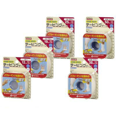 1ケースは、6ボックスです。●ブリスターパックテーピングテープCタイプ●サイズ50mm×12m●仕様1ボックス入数：12個●スポーツ傷害の予防、再発防止の固定用テープ。●2015総合4987167035266