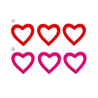 (LINEクーポン有)【造花・装飾】【数量限定につき、売切の際はご了承ください】 DIHE93552 25cmフロックリングハート ピンク DIHE9355