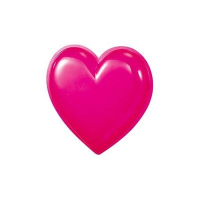 (LINEクーポン有)【造花・装飾】【数量限定につき、売切の際はご了承ください】 DIHE98681 40cmクリアハート【片面】 レッド DIHE9868