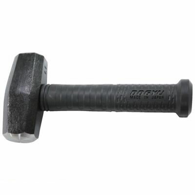 DOGYU 02993 パイプ柄石頭鎚ショート 1．3kg 土牛 土牛産業 石頭ハンマー 大工道具 作業工具