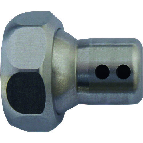 乐天商城 - 【即納在庫品】「直送」ヒルトライン 1DU-90-2 ステンレス製クーラントホース 1／4ホースシステム 用90°丸ノズル Φ2．0×穴数2 アジャストナット入り 1DU902