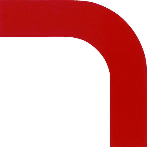 (LINEクーポン有)【即納在庫品】「直送」緑十字 150014 コーナー用ガードテープ 25mm幅用 赤 GTL−25R 1..