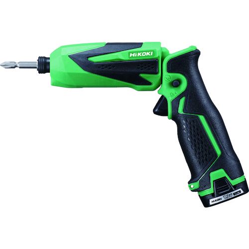 【即納在庫品】「直送」日立工機 ［WH7DL2LCSK］ 7．2V コードレスインパクトドライバ 1．5Ah 緑