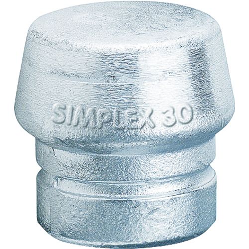【用途】●金属部品の組立、製造、保守、修理作業に。【仕様】●頭径(mm)：50●色：シルバー【仕様2】●シンプレレックスハンマー用交換ヘッド【材質／仕上】●アルミニウム合金【注意】●ボルトを締め付ける時は規定のトルクを守ってください。【原産国】ドイツ