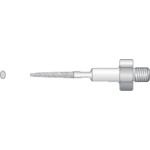 (LINEクーポン有)【即納在庫品】「直送」ナカニシ 60191 電着ダイヤモンドヤスリ 全長41mm刃長17mm刃幅3mm(4.0)