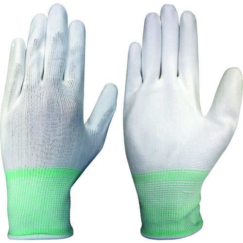 【即納在庫品】「直送」富士グローブ 7073 ウレタン背抜き手袋 ウレタンコート 10双組 BD−405 M