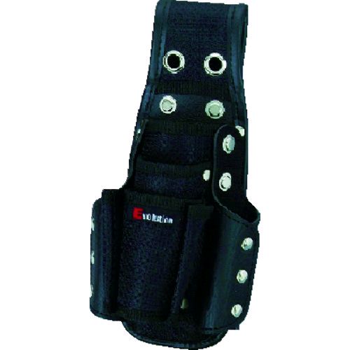 コヅチメーカーお問い合わせ：02-5635-0022【特長】●落下防止金具を左右のリングに取り付け可能です。●幅をとらない3段式です。●左右のホルダーにカッターやドライバーが収納できます。【用途】●ツールケース7丁差用。【仕様】●色：黒●形...