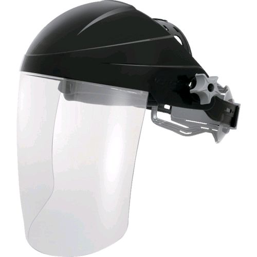 Eye Shields - 【即納在庫品】「直送」OTOS F-72A かぶり型防災面　クリア　ジョグダイヤル調節機能F72A