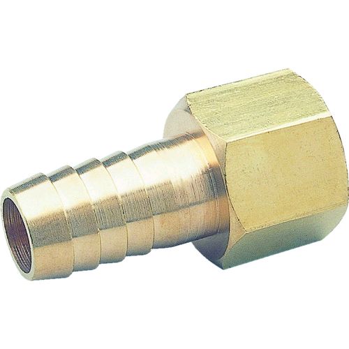 【即納在庫品】「直送」ASOH HF1207 内ネジホースニップル PT1／4XΦ7 アソー HF-1207 内ネジホースニップルPT1 4562125862001 エア配管継手