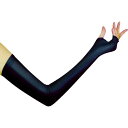 【即納在庫品】「直送」おたふく手袋 4970687607372 BT冷感 パワーストレッチレディースアームカバー メッシュ ブラック