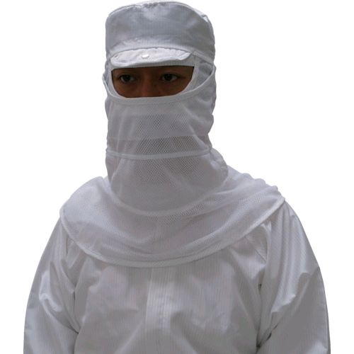 【即納在庫品】「直送」ゴールドウィン PA1482WL 異物落下防止フード 白 L