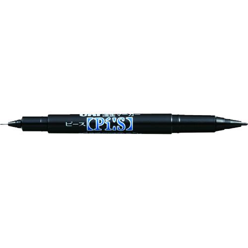 【即納在庫品】「直送」uni PA121T.24 油性ツインマーカー細字極細　黒