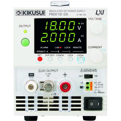 【即納在庫品】「直送」菊水電子 PMX18-5A コンパクト直流安定化電源 PMXーAシリーズ PMX185A