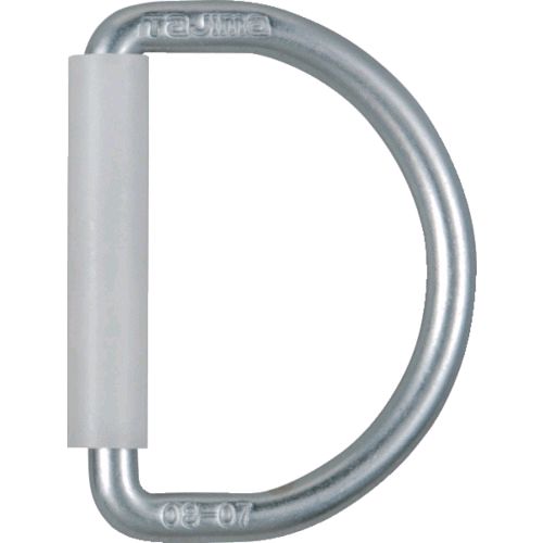 （株）TJMデザインメーカーお問い合わせ：0120-125577【特長】●一般高所作業用安全帯に使用します。●タジマ安全帯用D環です。【用途】●安全帯用D環【仕様】●色：シルバー●適応ベルト幅(mm)：50【材質／仕上】●本体:スチール【原産国】日本