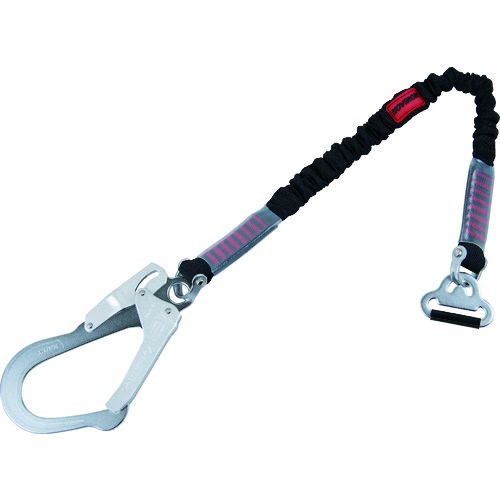 【即納在庫品】「直送」ツヨロン TBL-AT-NV5931-BK-N-BP 胴ベルト型2丁掛け用補助ロープ TBL−AT−NV5931 ノビロンタイプ 使用可能質量130kgまで 黒 TBLATNV5931BKNBP 藤井電工 ホジョロープ 安全帯