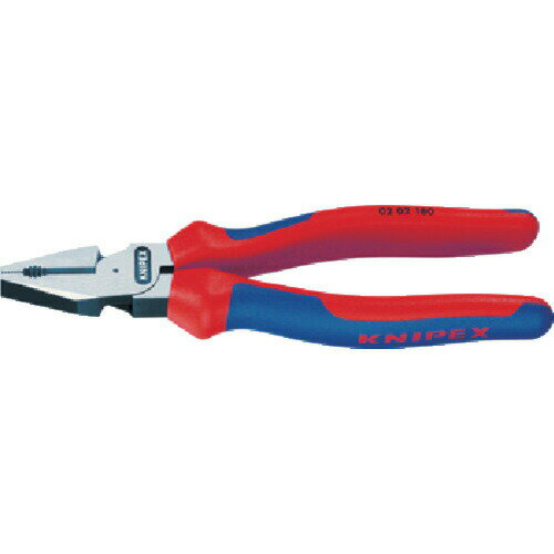 【即納在庫品】「直送」KNIPEX 0202-180 強力型ペンチ 180mm 202180 KNIPEX社 クニペックス 0202180 4003773034896