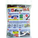 【即納在庫品】「直送」4960256211994 網戸張り替え5点セット ゴムのブロンズ/ブラック