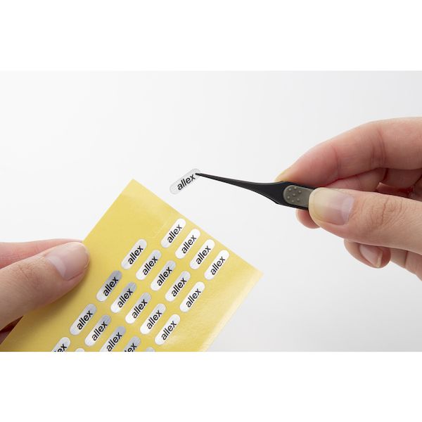 【即納在庫品】「直送」ALLEX 21105 ピンセット　P−2F フッ素コート