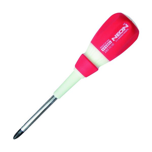 乐天商城 - 【即納在庫品】「直送」ベッセル VESSEL 265+2X100 ネオンドライバー 265＋NO．2X100 393-9791