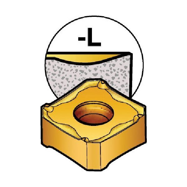 【即納在庫品】「直送」サンドビック SV 345R-1305E-KL1020 【10個入】 コロミル345用チップ 1020 COAT345R1305EKL87...