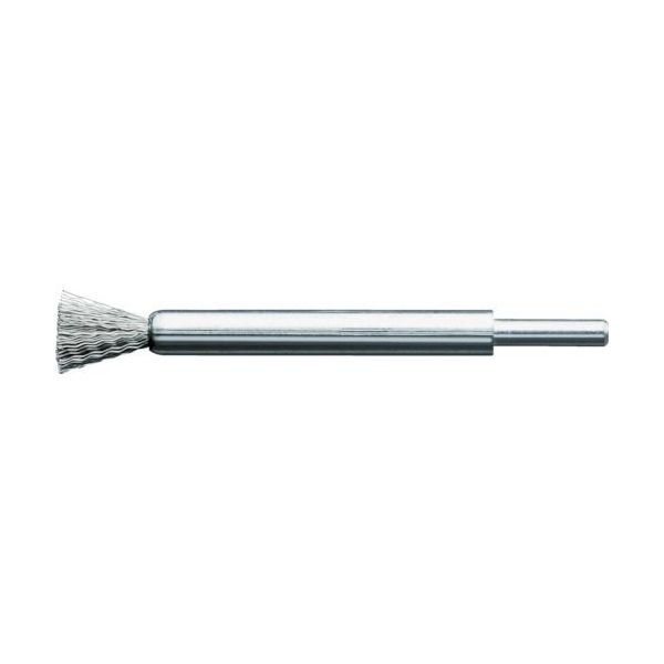 【即納在庫品】「直送」LESSMANN 458161 軸付エンド型ブラシ 鋼線0．3 Φ10 LESSMANN社 レスマン 4017359392416