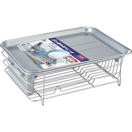 【即納在庫品】「直送」アスベル 553080 Nポゼ縦横兼用Wコート水切り シルバー